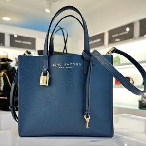 Marc Jacobs | The Grind Mini Tote Bag in Deep Sea